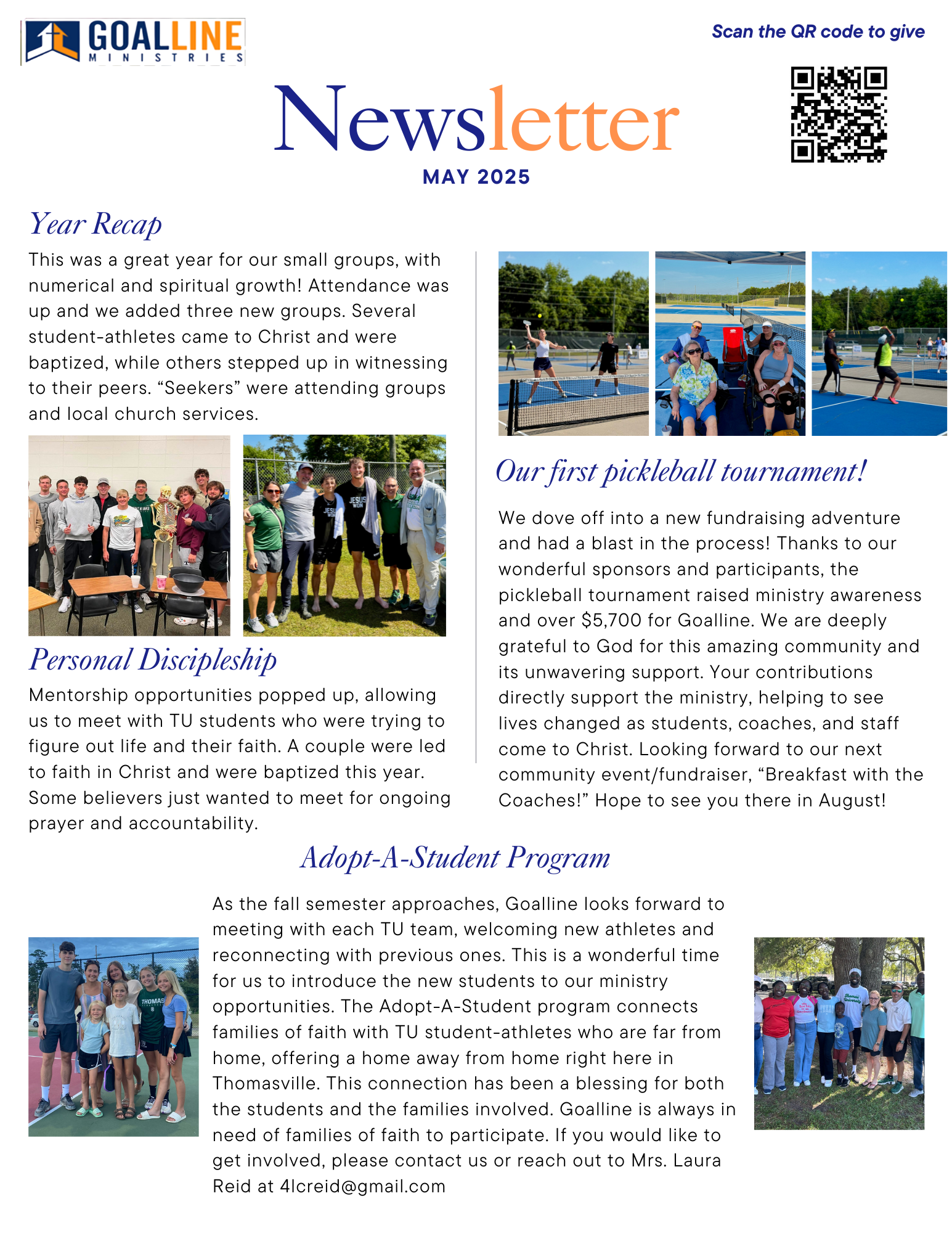 Photo for May News 2025