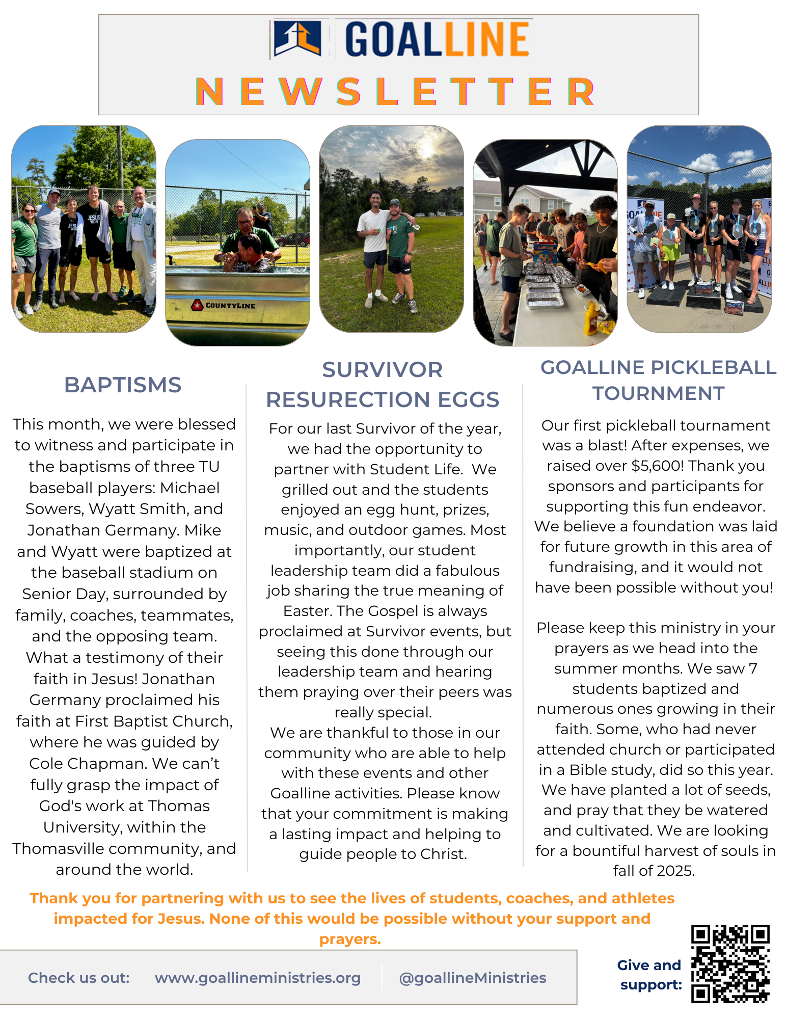 Photo for April News